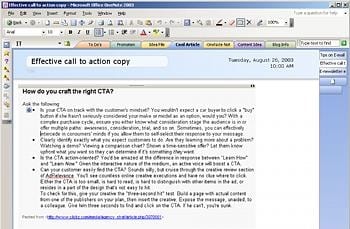 Microsoft Office OneNote 2003 mac