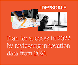 Plan for success in 2022 by reviewing innovation data from 2021.